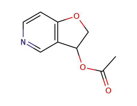 3-acetoxy-2,3-dihydro-furo[3,2-<i>c</i>]pyridine
