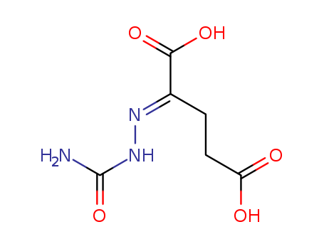 Pentanedioic acid,2-[2-(aminocarbonyl)hydrazinylidene]- cas  2704-31-6