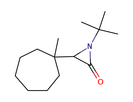 1-tert-ブチル-3-(1-メチルシクロヘプチル)アジリジン-2-オン