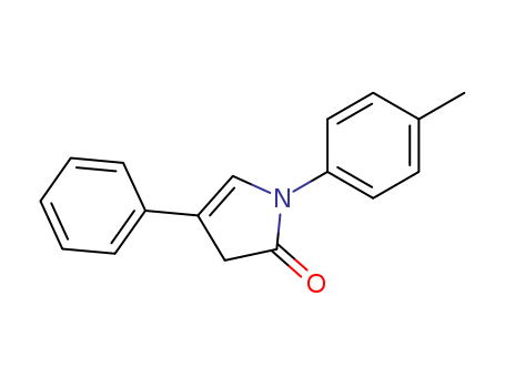 2H-Pyrrol-2-one,1,3-dihydro-1-(4-methylphenyl)-4-phenyl- cas  32283-36-6
