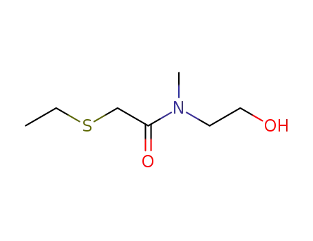 N-methyl-N-(ethylthioacetyl)-N-(2-hydroxyethyl)amine