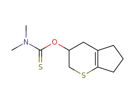 cyclopentano<b>-2,4-dihydro-3-(N,N-dimethyl(thiocarbamoyl))thiapyran
