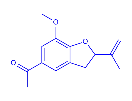5-アセチル-2,3-ジヒドロ-2-イソプロペニル-7-メトキシベンゾフラン