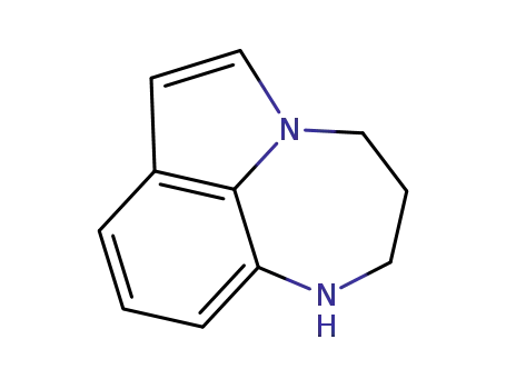 Molecular Structure of 27158-85-6 (1,2,3,4-Tetrahydropyrrolo[1,2,3-ef]-1,5-benzodiazepine)