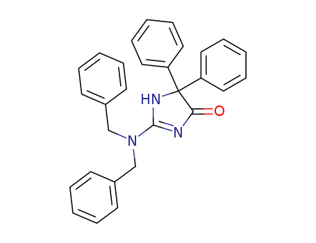 4H-Imidazol-4-one,2-[bis(phenylmethyl)amino]-3,5-dihydro-5,5-diphenyl-