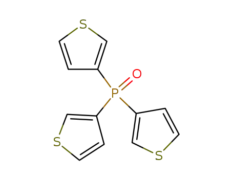 Molecular Structure of 26910-75-8 (Tri(3-thienyl)phosphine oxide)