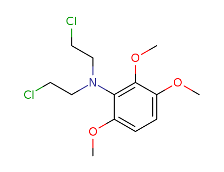 Benzenamine,N,N-bis(2-chloroethyl)-2,3,6-trimethoxy- cas  27077-09-4
