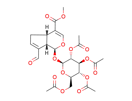 10-dehydrogeniposide tetraacetate