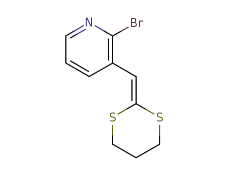 2-Bromo-3-[1,3]dithian-2-ylidenemethyl-pyridine