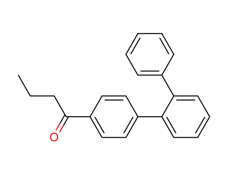 Molecular Structure of 5173-06-8 (4-Butyryl-o-terphenyl)