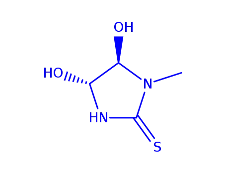 4,5-dihydroxy-1-methyltetrahydro-2H-imidazole-2-thione