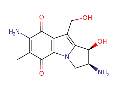 cis-10-decarbamoyl-1,10-dihydroxy-2,7-diaminomitosene