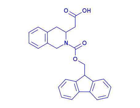 Molecular Structure of 270062-99-2 (Fmoc-(S)-2-tetrahydroisoquinoline acetic acid)