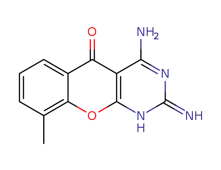 4-amino-2-imino-9-methyl-1,2-dihydro-5H-chromeno[2,3-d]pyrimidin-5-one