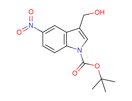 tert-Butyl 3-(hydroxymethyl)-5-nitro-1H-indole-1-carboxylate