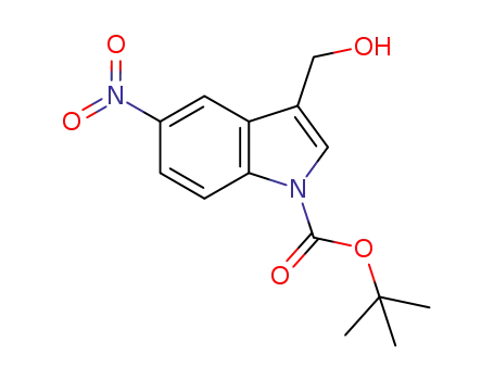 3-하이드록시메틸-5-니트로인돌-1-카르복실산 TERT-부틸 에스테르