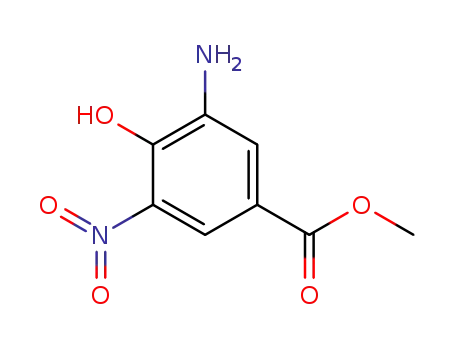 3-amino-4-hydroxy-5-nitro-benzoic acid methyl ester