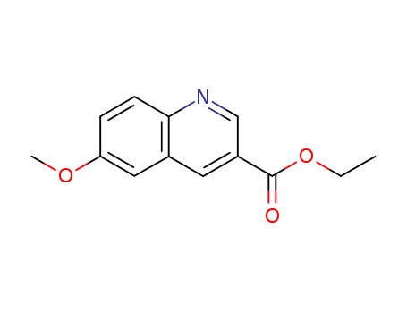 3-Quinolinecarboxylicacid, 6-methoxy-, ethyl ester cas  26660-48-0