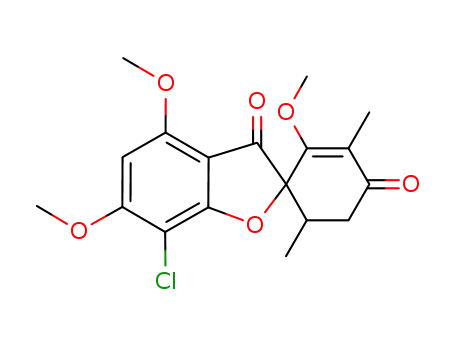 7-クロロ-2′,4,6-トリメトキシ-3′,6′-ジメチルスピロ[ベンゾフラン-2(3H),1′-シクロヘキサン]-2′-エン-3,4′-ジオン