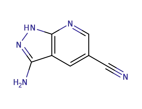 1H-피라졸로[3,4-b]피리딘-5-카르보니트릴, 3-아미노-