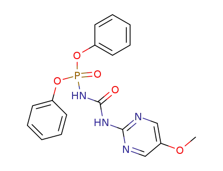 N-[(5-Methoxy-2-pyrimidinyl)carbamoyl]phosporamidic acid diphenyl ester