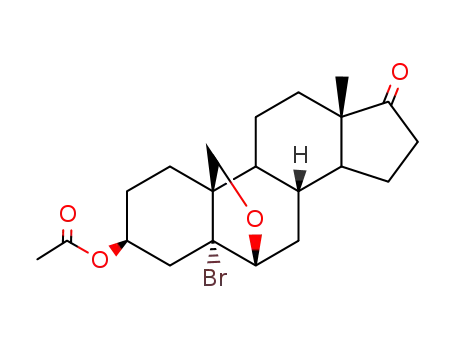 5α-Brom-3β-acetoxy-6β,19-epoxy-androstanon-(17)