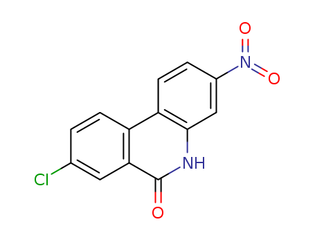 6(5H)-Phenanthridinone,8-chloro-3-nitro- cas  26689-65-6