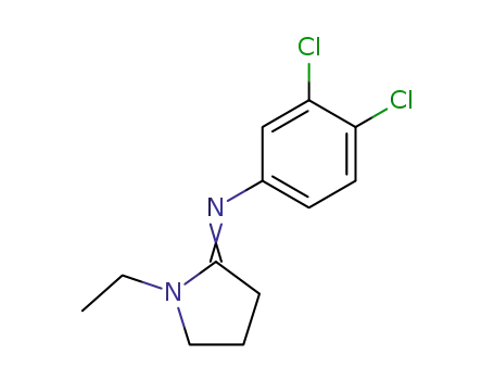 3,4-dichloro-N-[(2E)-1-ethylpyrrolidin-2-ylidene]aniline
