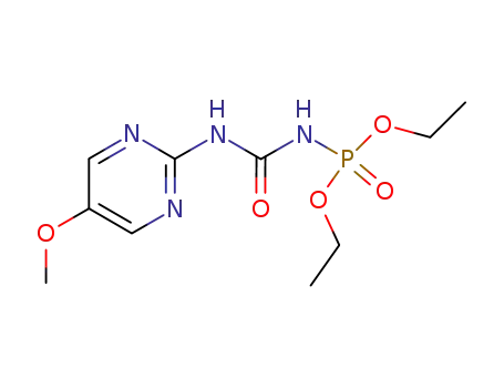 N-[(5-Methoxy-2-pyrimidinyl)carbamoyl]phosporamidic acid diethyl ester
