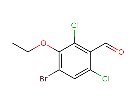 3-ethoxy-4-bromo-2,6-dichloro-benzaldehyde