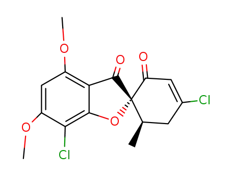 4',7-Dichloro-4,6-dimethoxy-6'-methylspiro[benzofuran-2(3H),1'-[3]cyclohexene]-2',3-dione