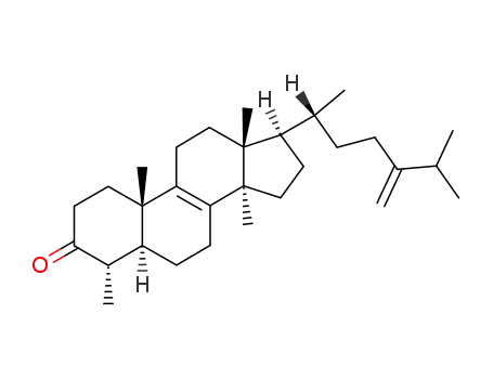 (4S,5S,10S,13R,14R,17R)-4,10,13,14-tetramethyl-17-[(2R)-6-methyl-5-methylideneheptan-2-yl]-2,4,5,6,7,11,12,15,16,17-decahydro-1H-cyclopenta[a]phenanthren-3-one