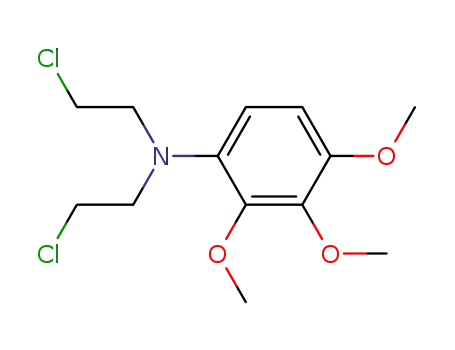 N,N-bis(2-chloroethyl)-2,3,4-trimethoxyaniline