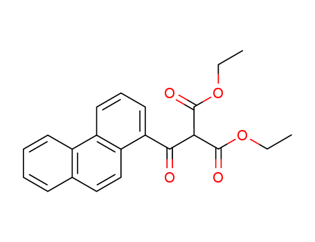 Propanedioic acid,2-(1-phenanthrenylcarbonyl)-, 1,3-diethyl ester cas  26698-31-7
