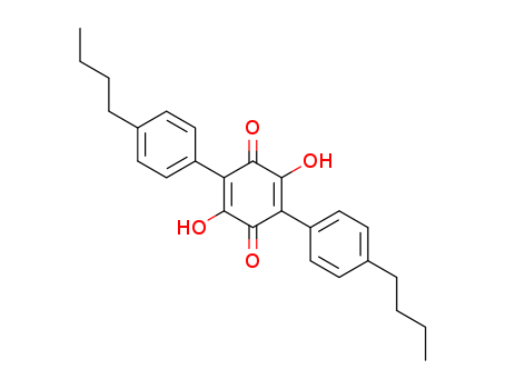 2,5-Cyclohexadiene-1,4-dione,2,5-bis(4-butylphenyl)-3,6-dihydroxy- cas  27246-39-5