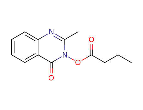 4(3H)-퀴나졸리논, 3-(부티릴옥시)-2-메틸-
