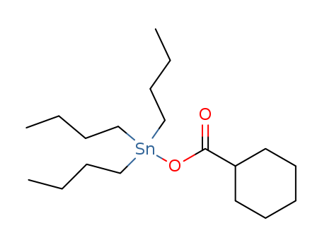 Cyclohexanecarboxylicacid, tributylstannyl ester