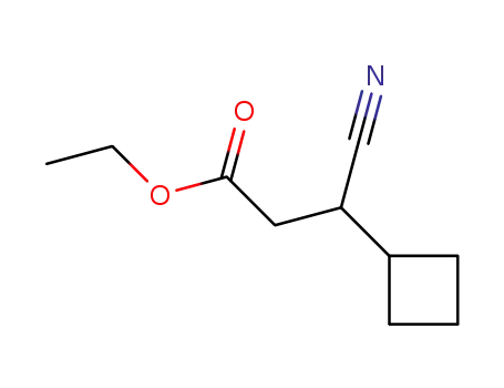 3-cyclobutyl-3-cyano-propionic acid ethyl ester