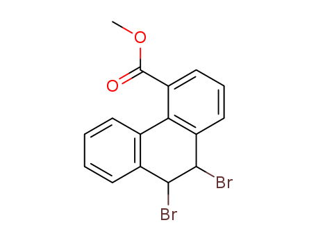 4-Phenanthrenecarboxylicacid, 9,10-dibromo-9,10-dihydro-, methyl ester cas  26847-76-7