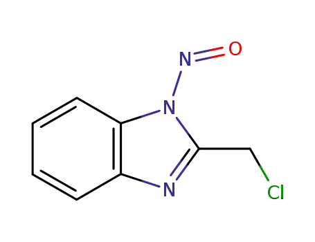 Benzimidazole, 2-(chloromethyl)-1-nitroso- (8CI)