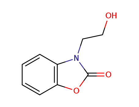 Molecular Structure of 26726-75-0 (3-(2-Hydroxyethyl)benzoxazol-2(3H)-one)