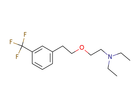 Molecular Structure of 27078-29-1 ([2-[[m-(Trifluoromethyl)phenethyl]oxy]ethyl]diethylamine)