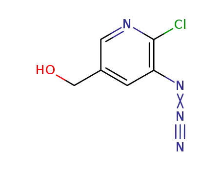 5-azido-6-chloropyridin-3-ylmethanol