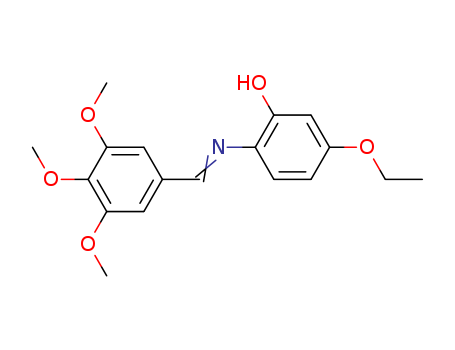 Phenol,5-ethoxy-2-[[(3,4,5-trimethoxyphenyl)methylene]amino]-