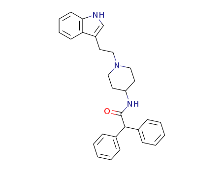 Benzeneacetamide,N-[1-[2-(1H-indol-3-yl)ethyl]-4-piperidinyl]-a-phenyl-