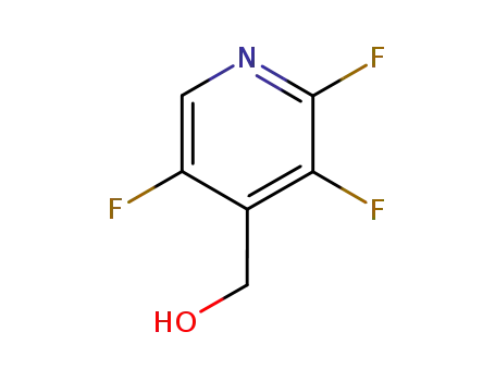 Molecular Structure of 100202-73-1 (4-hydroxymethyl-2,3,5-trifluoropyridine)