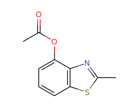 4-Benzothiazolol,2-methyl-,acetate(ester)(9CI)