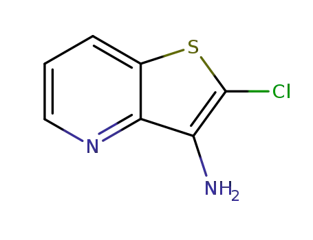 티에노[3,2-b]피리딘-3-아민, 2-클로로-(9CI)