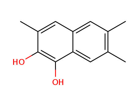 1,2-NAPHTHALENEDIOL,3,6,7-TRIMETHYL-CAS
