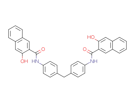 2-Naphthalenecarboxamide, N,N'-(methylenedi-4,1-phenylene)bis[3-hydroxy-